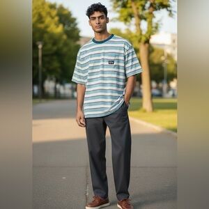 Mountain Hardwear Tee Men's Stripe Crew XL